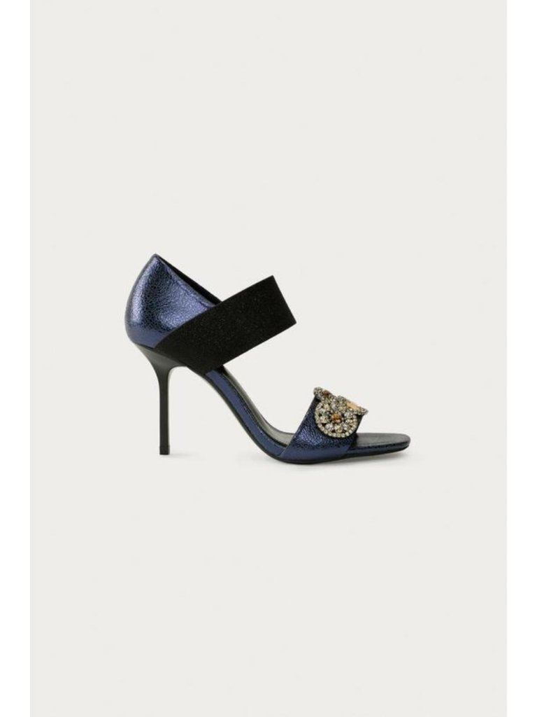 Zara Marisa Berenson X Zara Leather Heeled Sandals
